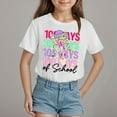 thumbnail image 2 of Its My 100 Days Of School Funny Boys Kids 100th Day T-Shirt 100 Days of School Shirt Girls and Kids Unicorn Heart Shirt Girls 10/12, 2 of 3