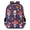 Orange, variant on Sugar Skull Travel Backpack for Adults, Multi-Functional Casual Daypack with Adjustable Shoulder Straps, Halloween Gothic Laptop Bag for Work Outdoor