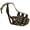Brown, variant on Secure Genuine Leather Mesh Dog Basket Muzzle - Doberman Male, (Circumference 14", Snout Length 3.5")