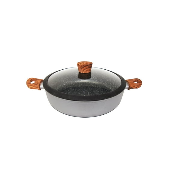 WESTINGHOUSE GREY MARBLE FINISH 11" LOW CASSEROLE
