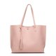 thumbnail image 5 of Bolsa Moda mujer PU 2 uds bolsos compuestos borla bolso de hombro Mini monedero (rosa) JShteea Para Estrenar, 5 of 7
