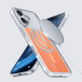 thumbnail image 4 of XNB Transparent Shockproof Compatible with MagSafe Phone Case for IPhone 17, 4 of 7