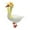 F, variant on YAMB Summer Flower Porch Goose Outfits - 23" Cement Statue Lawn Goose Sunflower Hat & Wigs Summer Party Outdoor Decoration,Anti Fade Fun Goose Clothes for Garden Yard and Patio Decor