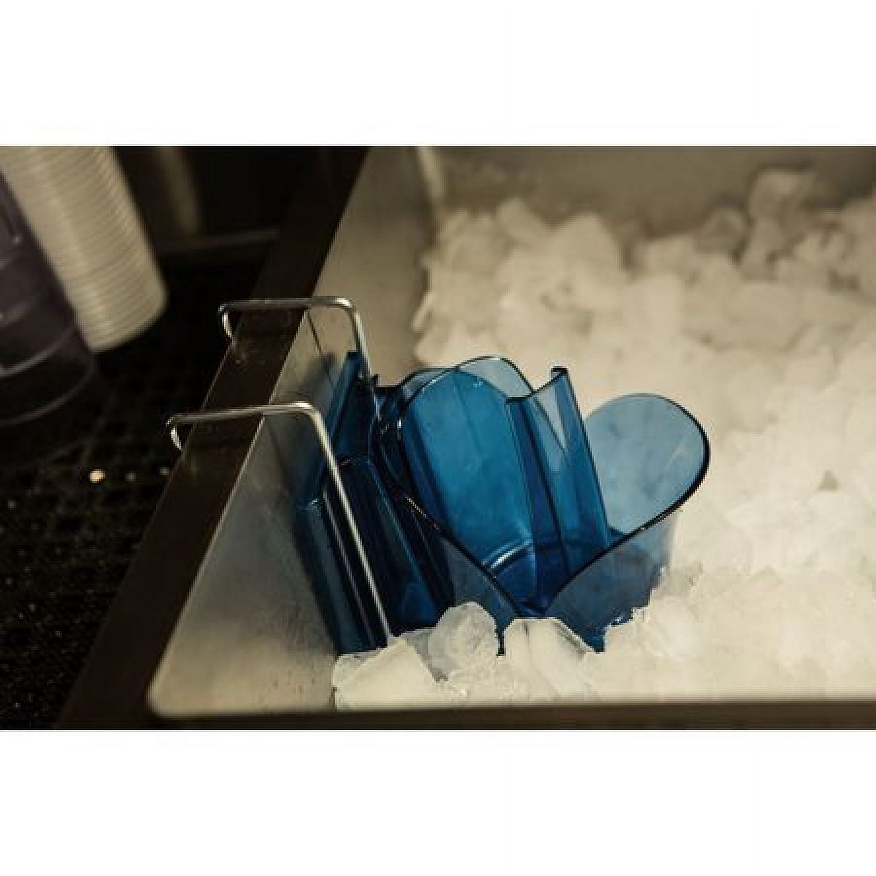 San Jamar SI5000 Polycarbonate Saf-T-Scoop and Guardian System, 6oz to 10oz, for Bar and Beverage Station