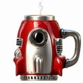 thumbnail image 6 of AZXY 14oz Novelty Rocket Coffee Mug, 3D Spacecraft Resin & Stainless Steel Coffee Cup, Fun Gift for Space Enthusiasts, Perfect for Hot & Cold Beverages, 6 of 6