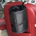 thumbnail image 5 of Cubo de basura plegable compacto para coche de color negro, 5 of 5