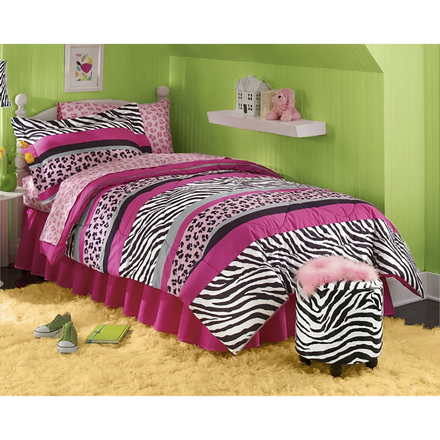 Jungle Queen Bed in a Bag Queen