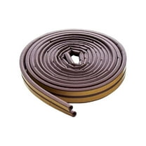 M-D Building Products 63602 M-D All Climate D Profile Weather-Strip, 0.359 in W X 17 Ft L X 0.3125 in H, Brown