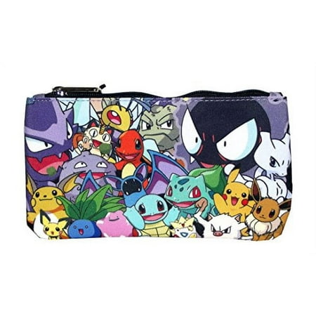 Loungefly Pokemon All-Over Print Coin Purse Wallet, 8 X 4.5 inches