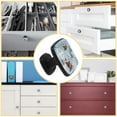 thumbnail image 5 of 4 Pcs Cabinet Handle Drawer Pulls Santa Claus Riding Sleigh Knobs with Screws Square Furniture Office Cabinet Knob Decoration, 5 of 7