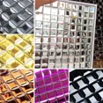 thumbnail image 2 of pieza de mosaico de cristal dorado, azulejos decorativos para exhibición de KTV, decoración para el hogar y la oficina, mosaico nórdico para cocina, pegatina de pared, decoración de habitación, 2 of 5