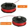 THTEN DWO1DT995 Replacement Trimmer Head Compatible with Dewalt DCST920
