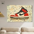 thumbnail image 3 of Mosaic Sneaker Canvas Mancave Art by Art Remedy, Gallery Wrapped, 54 x 36, 3 of 7