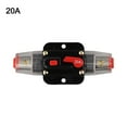 thumbnail image 1 of Lot de 1 Casse-Feu Auto Inline avec Cosse en Fil et Tube Thermorétractable 12V-24V DC, 1 of 10