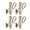 Khaki, variant on 4Pcs Reflective Tent Guy Rope Outdoor Tent Guide Rope with Locking Carabiner Clip Winds Line for Awning Camping Enduring