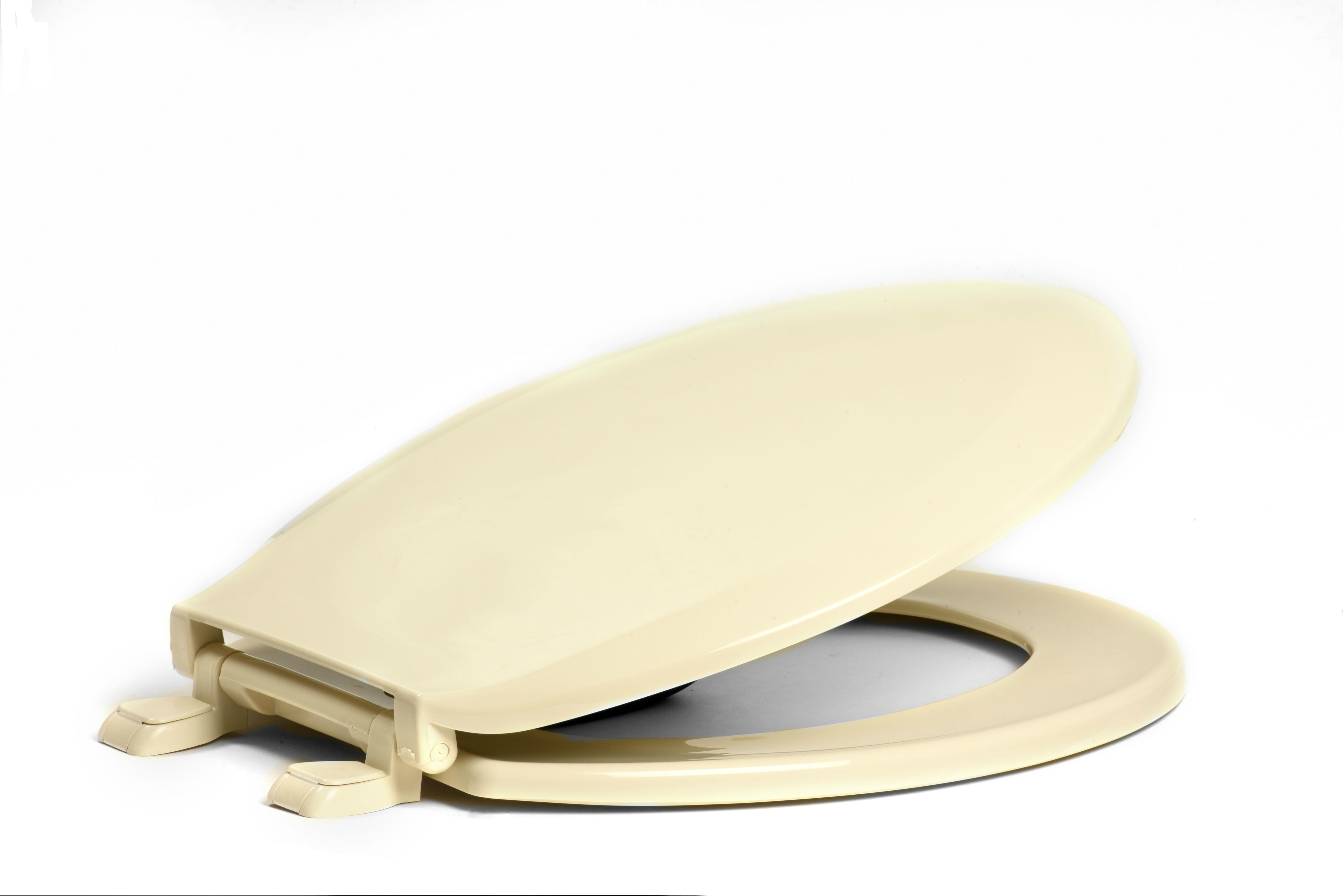 Centoco 1200106 Round Plastic Toilet Seat, Standard Model, Light