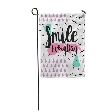 Kdagr Smile Everyday Ink Lettering Modern Brush Abstract Pattern