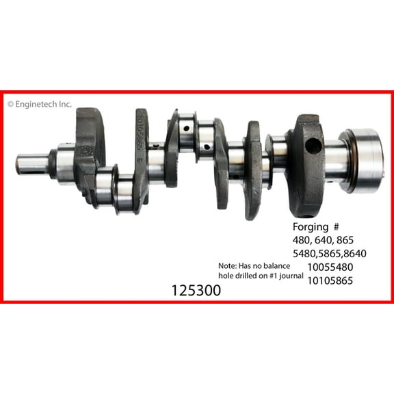CRANKSHAFT KIT GM CHEV 4.