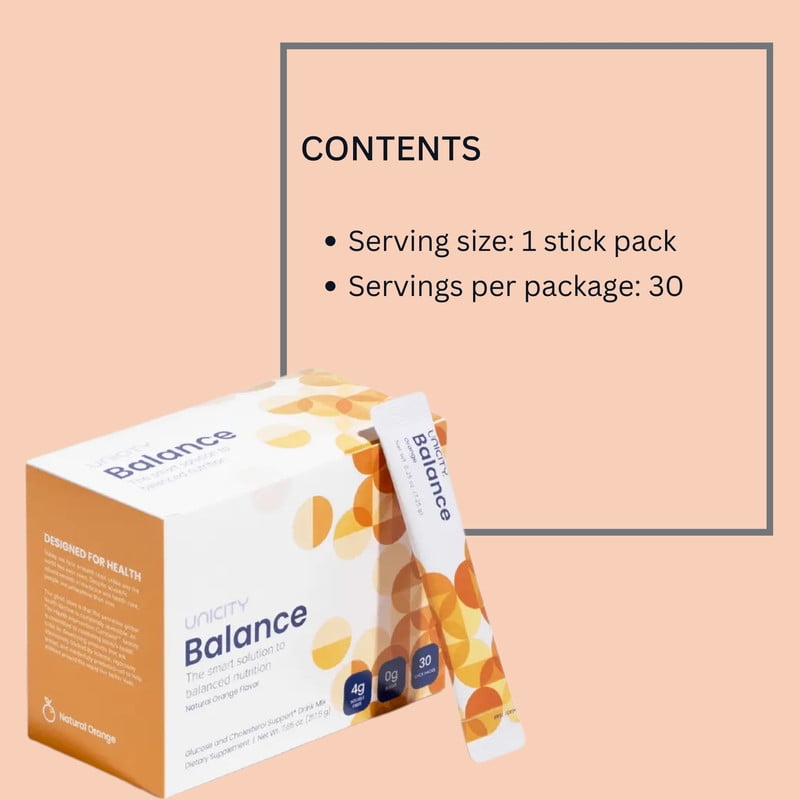 UNICITY DUO TEA Chi-Oka Matcha Green Tea Natural Green Apple Flavor 30 Packets with Balance Natural Orange Flavor 30 Packets