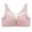 Pink, variant on Gymayou Wire-Free Minimizer Bra for Full Figure Women Thin Breathable Full Coverage Anti-Sagging Bra with Side Support Comfort Bras Beige L