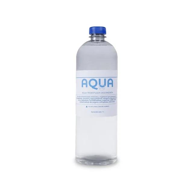 AGUA TRIDESTILADA DESIONIZADA ZEYCO
