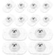thumbnail image 5 of Ruedas giratorias autoadhesivas de 12 Uds., ruedas giratorias de 360 ​​grados, ruedas de repuesto para caja de almacenamiento, 5 of 5