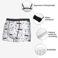 thumbnail image 3 of Balery Dachshund Dog Puppy Calzoncillos bóxer para hombre, ropa interior de algodón suave y transpirable con cinturilla de nailon-X-Large, 3 of 5