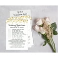 thumbnail image 4 of Inkdotpot Gold ConfettiWhy Do We Do That 50-Pack Bridal Wedding ShowerGameBachelorette Party ActivityGameCards, 4 of 7