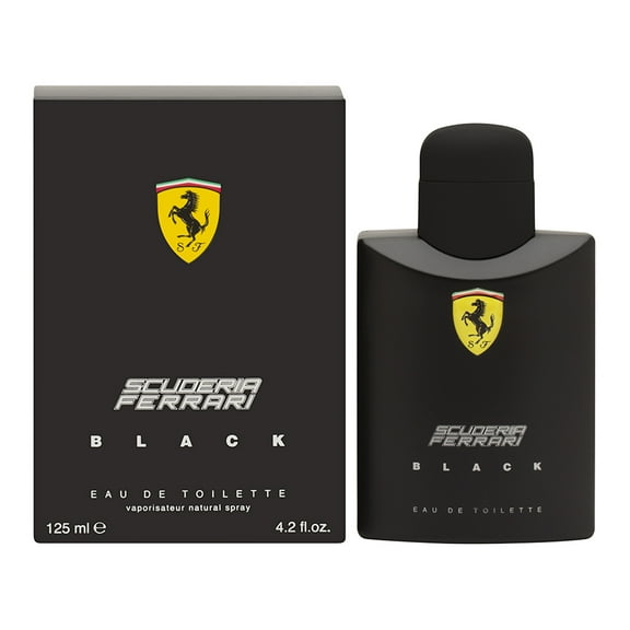 Ferrari Scuderia Black For Men Cologne 4.2 oz ~ 125 ml EDT Spray