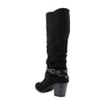 thumbnail image 3 of Blowfish Carey Women's Boots Black Microsuede Size 8.5 M, 3 of 8