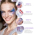 thumbnail image 3 of Clearance! 2026 Red White and Blue Glitter Stick, Patriotic USA Flag Star Glitter for Independence Day, 4th of July Accessories, 4th of July Outfits for Women Men Teens(E), 3 of 6