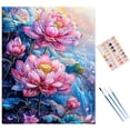 thumbnail image 1 of DIY Number Painting Landscape Flower Coloring Oil Painting 4050 cm, 1 of 8