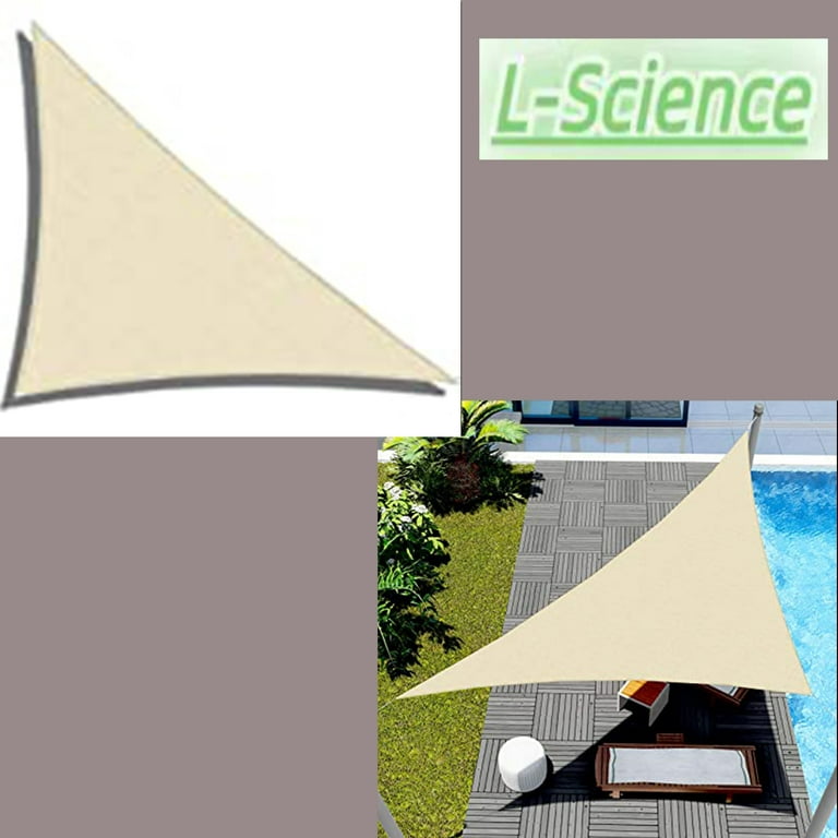 Sun Shade Sail Right Triangle Canopy 180 GSM Permeable Canopy