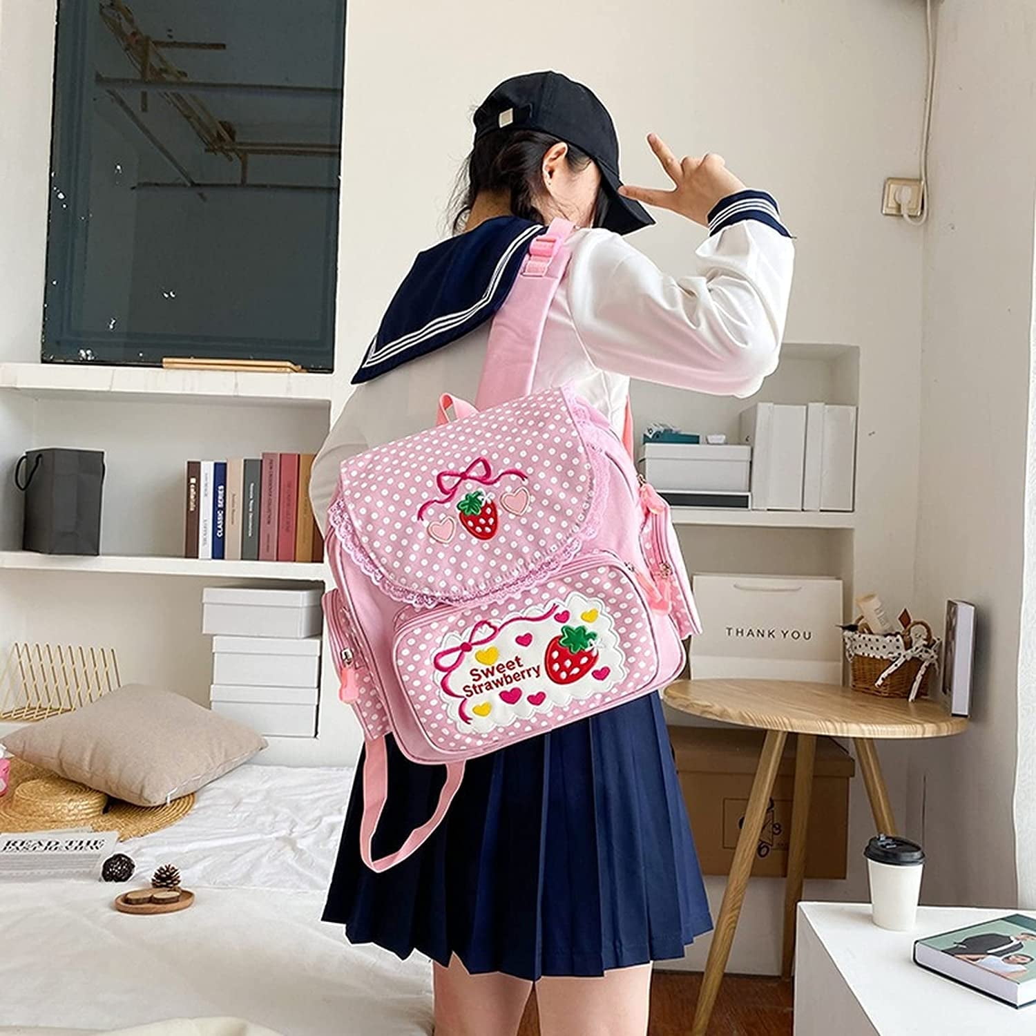 Aesthetic mini backpack hotsell