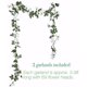 thumbnail image 4 of Paquete de 5 flores artificiales Zhivalor rosa colgante 41 pies, 4 of 7