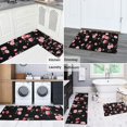 thumbnail image 5 of Pioneer Flower Floral Print Pattern Kitchen Rugs Sets Of 2,Anti Fatigue Kitchen Mat Rugs Non Slip Washable,Decorative Kitchen Floor Mats for Kitchen,Sink,Laundry,17"x30"+17"x47", 5 of 7