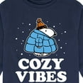thumbnail image 3 of Peanuts - Snoopy - Puffer - Cozy Vibes - Toddler And Youth Long Sleeve Graphic T-Shirt, 3 of 6