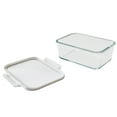 thumbnail image 6 of Better Homes & Gardens 10Cup Rectangle Glass Food Storage Container with Tritan Lid. Set of 1, 2 Pieces, A Practical Choice for Dry Goods and Bulk Ingredients, 6 of 9