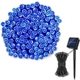 thumbnail image 1 of Guirnaldas de luces solares de 72 pies, 200 LED, 8 patrones, luces de hadas para jardín, patio, cerca, balcón, exterior, 1 of 5