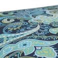 thumbnail image 2 of Pillow Perfect  Outdoor Pretty Paisley Navy Blown Bench Cushion 18 X 56 X 5, 2 of 5