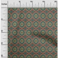 thumbnail image 1 of oneOone Tissu en Coton Cambric Imprimé Floral Mandala BTY 56 Pouces de Large, 1 of 4