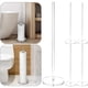 thumbnail image 4 of Soporte Papel Higiénico Independiente Rollo Acrílico para Baño 5 Uds., 4 of 4