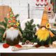 thumbnail image 5 of ColoMX 2pcs adorable decoración de gnome hombre de acción de gracias adorno de muñeca adorno, 5 of 8