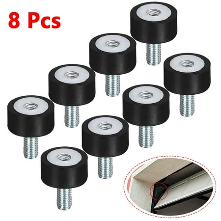 

GLFILL Rubber Mounts 8Pcs M5 Male/Female Vibration Isolator Shock Absorber D15mmxh10mm