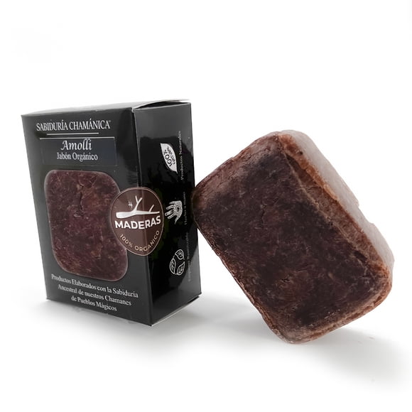 Jabon Natural 100% Artesanal Orgánico Energético maderas SABIDURÍA CHAMÁNICA Amolli Jabon maderas