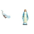thumbnail image 1 of Estatua del pavo real,Estatua de pavo real,adorno de escritorio creativo y divertido,Escultura decorativa de pavo real para decoración del hogar,Estatua católica,Estatua de la Virgen María, 1 of 8