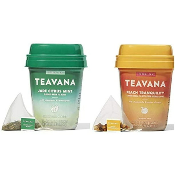 Teavana Cold Buster Medicine Ball Tea Peach Tranquility And Jade Citrus