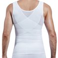 thumbnail image 6 of FITVALEN Men's Compression Shirt to Hide Gynecomastia Moobs Chest Slimming Body Shaper Undershirt, 6 of 8