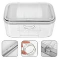 thumbnail image 2 of FELTECHELECTR Tissue Box with Lid Convenient Storage for Home 1Set 8.7X5.3X4.1In, 2 of 5