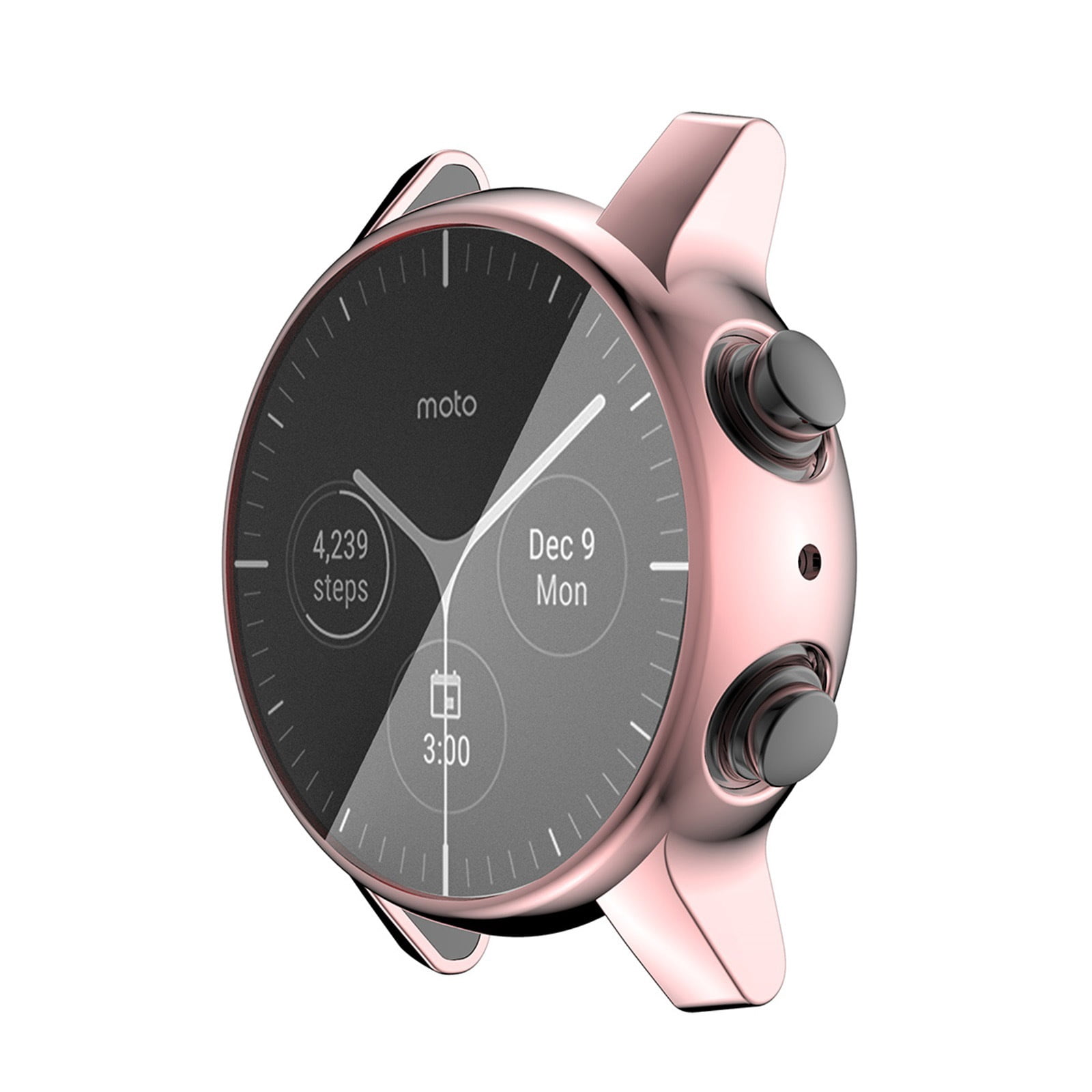 Smartwatch, wristwatch, suitable for Motorola Moto 360 3rd generation ENKAY  Hat-Prince Smartwatch electroplating TP, pink - Walmart.com - Walmart.com